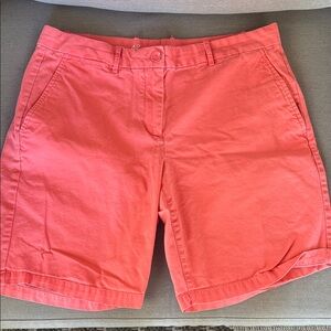Gap boyfriend roll-up soft Coral Shorts